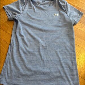 Under Armour Light Blue Heather Performance Tee